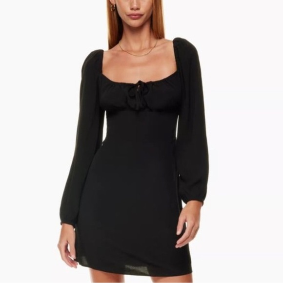 Aritzia Sunday Best | Square Neck Mini Dress - Picture 1 of 6